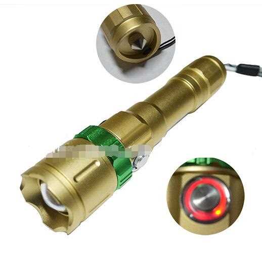 best rechargeable most powerful zoom led flashlight