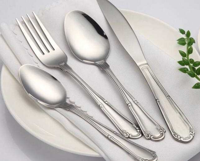 Manufacturer 4p Stainless Steel Cutlery Set