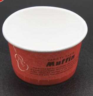 Hot selling food safe PET coated roll mouth souffle paper baking cups ice cream paper cup with competitive price