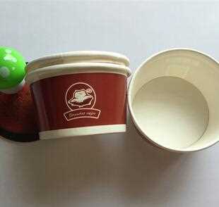 12oz custom print paper disposable cups for icecream