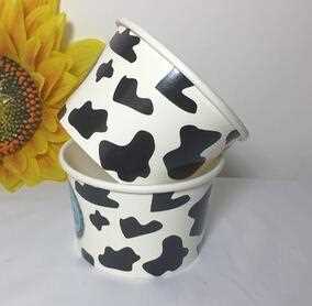 Paper container, logo print cup for ice cream