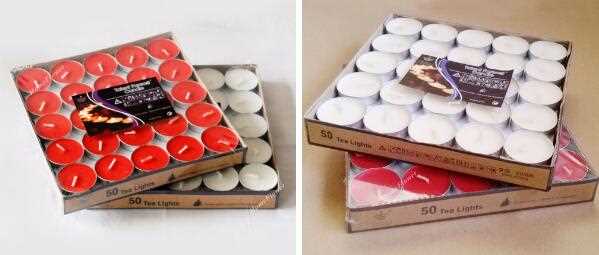 Home Decoration Custom Fragrance Tealight Candle