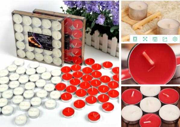 Home Decoration Custom Fragrance Tealight Candle