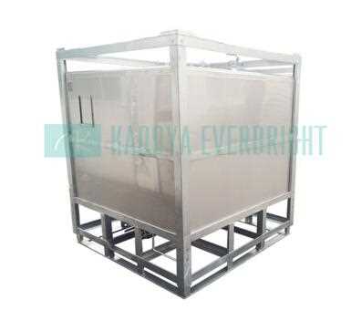 2000 liter stainless steel center drain storage ibc tanks