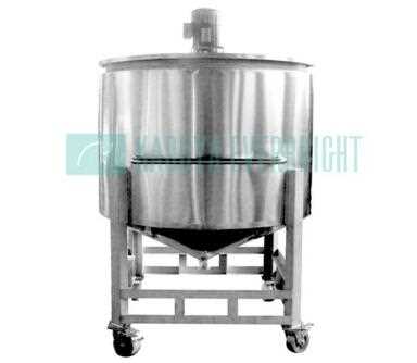 800L stainless steel jacketed and insulated mixing tanks