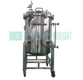 Movable industry stainless steel chemical pressure tank