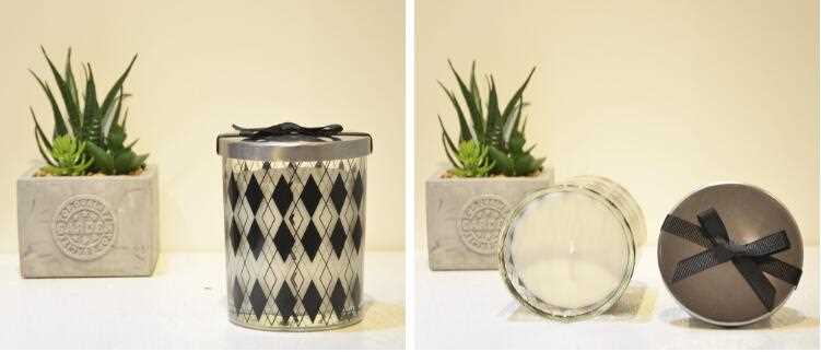 High-Grade Design Glass Jar Scented Candles