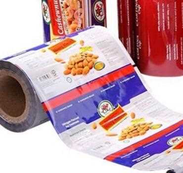 Food Packaging Printed Plastic Film Roll /Laminating Food Grade Film Roll