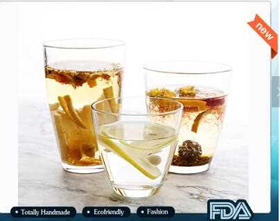  Customized Color And Size Drinking Glasses