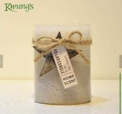 Decorative Three Layers Scented Pillar Candle