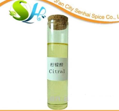 ISO Certificated Factory Supply Natural Pure Citral for food flavor enhancer