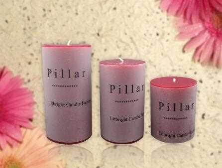 Long burning time church religious candles