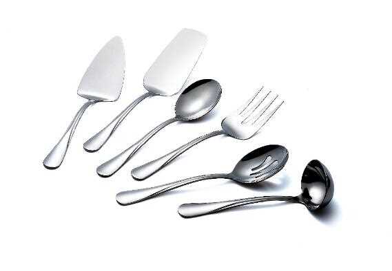 Stainless steel American style cutlery set