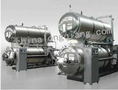 Full water static double tank type Retort Hit count 1378