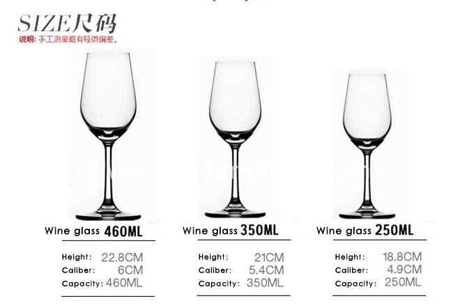 Manufacturer machine made wine glass