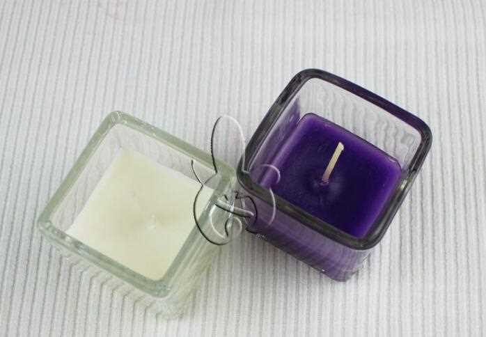 Direct parafin glass jar scented candles