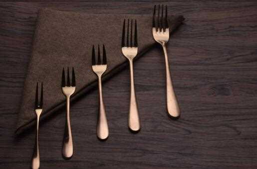  Eco-Friendly Rose Gold Stainless Steel Dinnerware