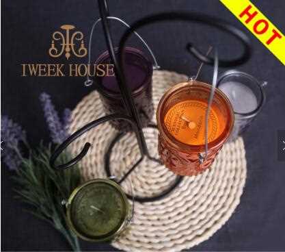 100% Natural Scented Candles in Glass Jar