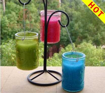 100% Natural Scented Candles in Glass Jar