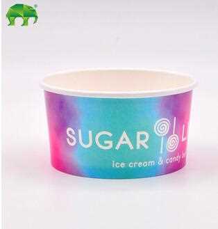 Factory Directly Provide 6 oz Paper Frozen Yogurt Cup