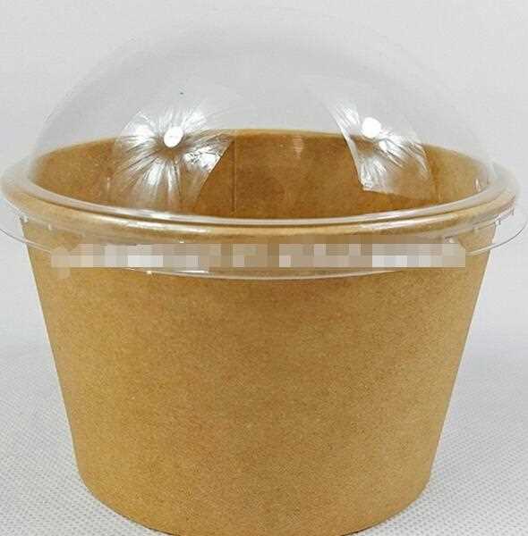 130ml disposable paper Ice Cream Cup Gelato Paper Cup