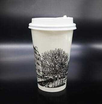 ACP5025 disposable paper cup for ice cream with Custom Print