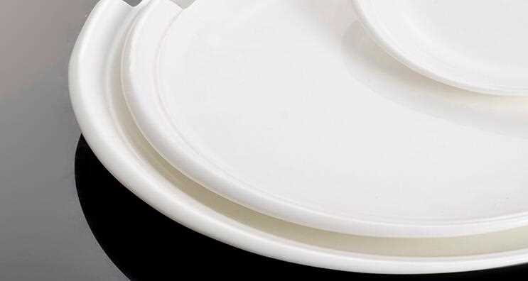 10 inch Super White Excellent  Porcelain Round Plates 