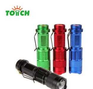 2017 Zoomable Super Bright LED Flashlight New Design mini Flash Light Torch Lamp