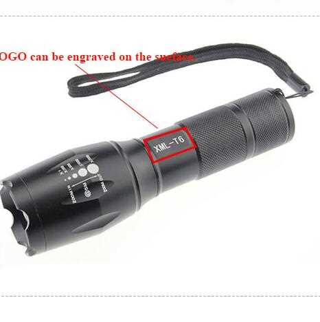 Hot selling American market Superbright Torch camping tactical aluminum emergency flashlight