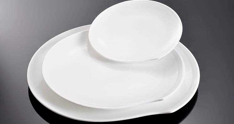 12 inch  Good Quality Pure White Charger Plates