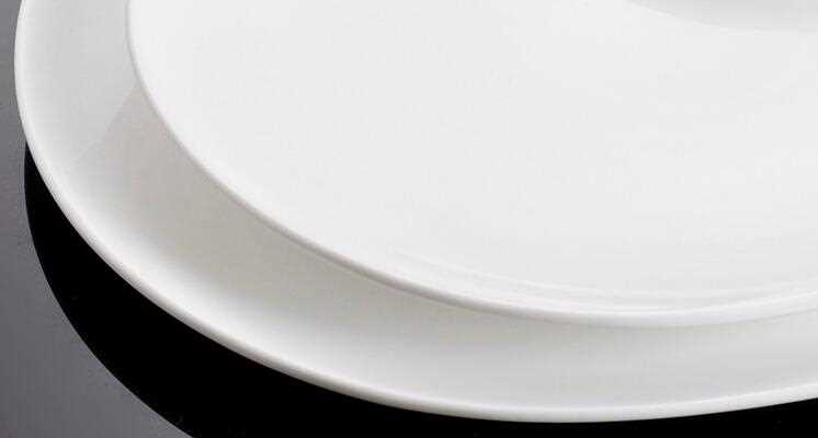 12 inch  Good Quality Pure White Charger Plates