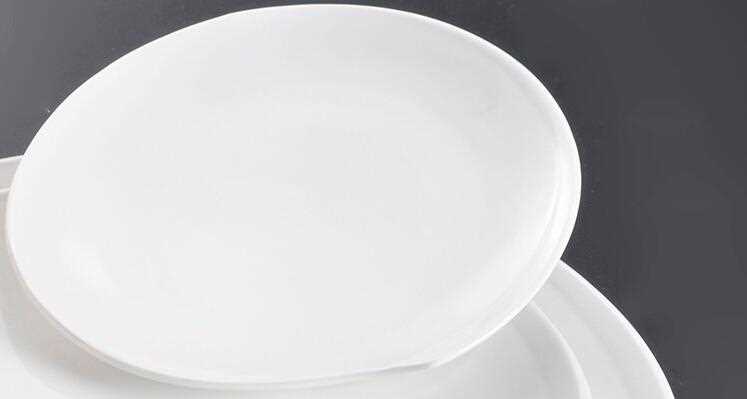 12 inch  Good Quality Pure White Charger Plates