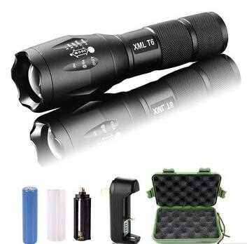 Aluminum Emergency Zooming xml T6 10watt Rechargeable Torch Light