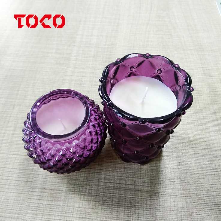 Aromatherapy Type Scented soy glass Candle 