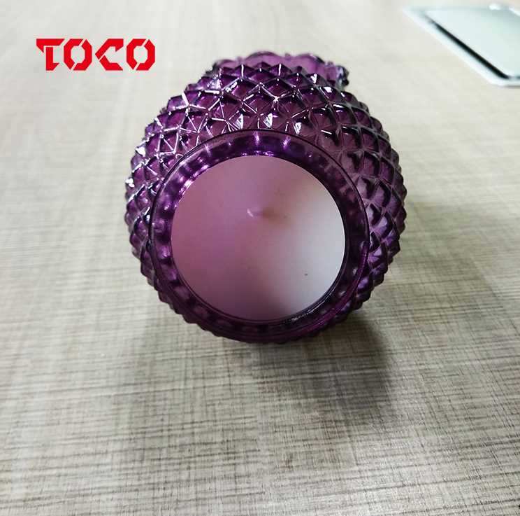 Aromatherapy Type Scented soy glass Candle 