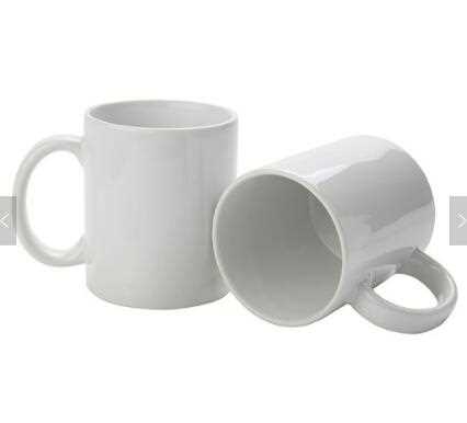Blank ceramic sublimation coated mug