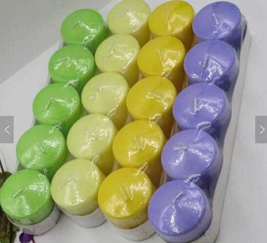 Good quality paraffin wax votive candle