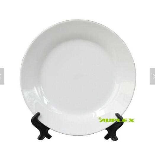 8inch Sublimation Coated Ceramic Plate