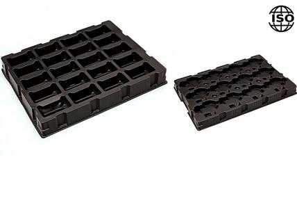  Disposable Customized plastic blister tray 