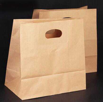  Eco-friendly Recyclable Luxuy High Quality Kraft Paper Bag 