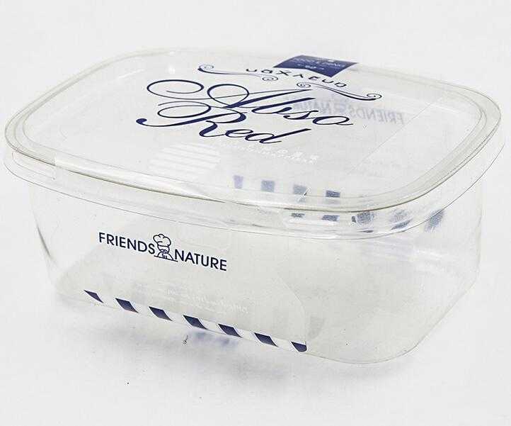 Good Sale Transparent Plastic Salad Fruit Box Container 913