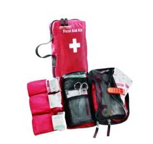 Outdoors portable car emergency first aid kit bag 18pcs