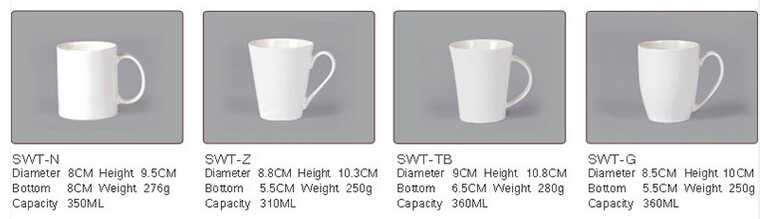 Customized Capacity Colorful festival gift mug cup