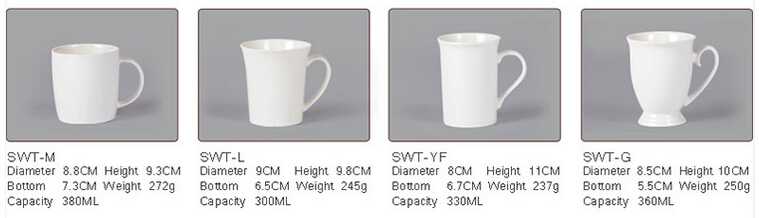 Customized Capacity Colorful festival gift mug cup