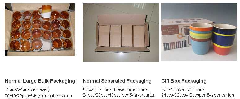 Custom Shapes&Dimensions&Pattern Stoneware Cup