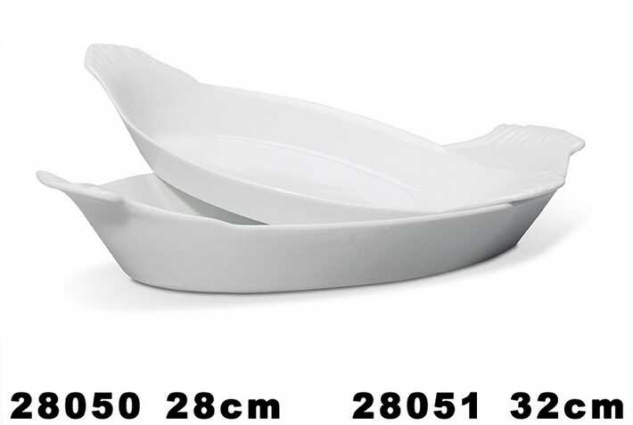 New design oval stocked hotel porcelain plate