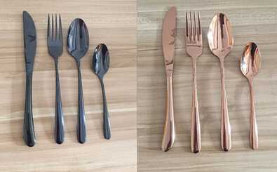 Low MOQ high quality stainless steel cutlery