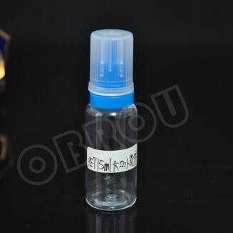 pet plastic transparent dropper bottle 15ml ejuice dropper bottle