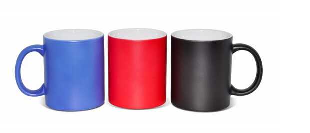 Three kinds of color factory cheap sublimation mug wholesale