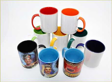 Beautiful elegant 10 color 330ml ceramic sublimation mug